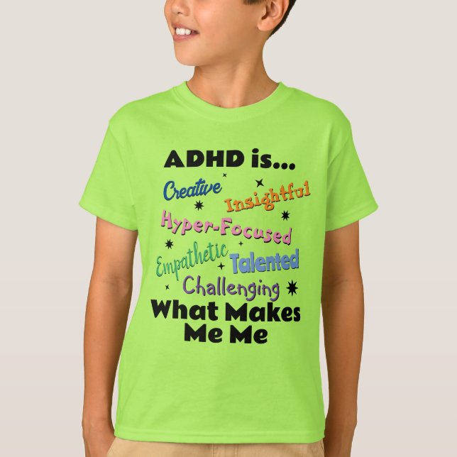ADHD is... Boys T-shirt (Front)