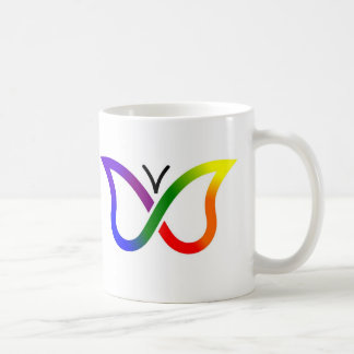 ADHD Neurodiversity Butterfly Mug (white)