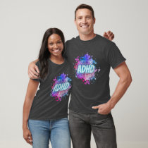 ADHD Paint Splatter Brain Shirt