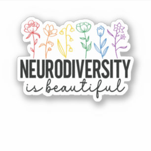 ADHD, Plant lover, Autism aba, Mental health Sticker