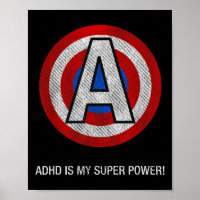 Adhd Super Power Motivational Self Esteem & Aw