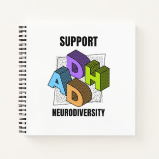 ADHD support neurodiversity Notebook