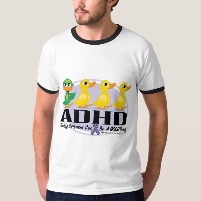 ADHD Ugly Duckling T-Shirt (Front)