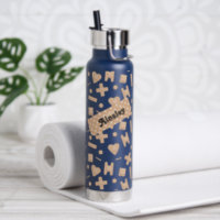 Adhesive Bandage Assortment Personalized Water Bottle