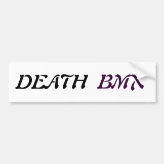 Adhesive Death Bmx Bumper Sticker
