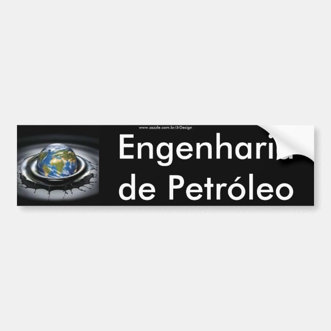 Adhesive Engineering of Oil Bumper Sticker (Front)