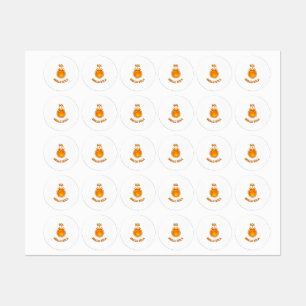 Adhesive Labels with Sol Brillo Sola Logo   Sti