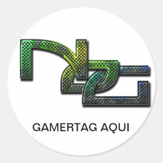 Adhesive NoG Classic Round Sticker