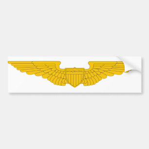 Adhesive of Civil Aviation Sea 2010 Bumper Sticker
