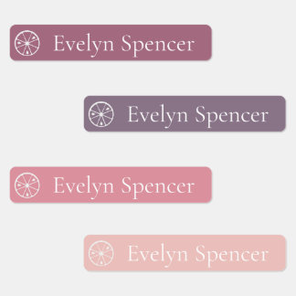 Adhesive / Waterproof Skinny Labels with Lime