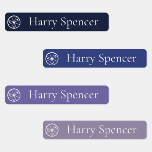 Adhesive / Waterproof Skinny Labels with Lime