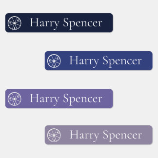 Adhesive / Waterproof Skinny Labels with Lime