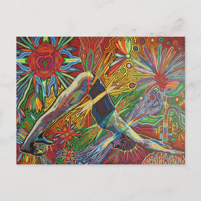 Adho mukha svanasana 2009 as postcard (Front)