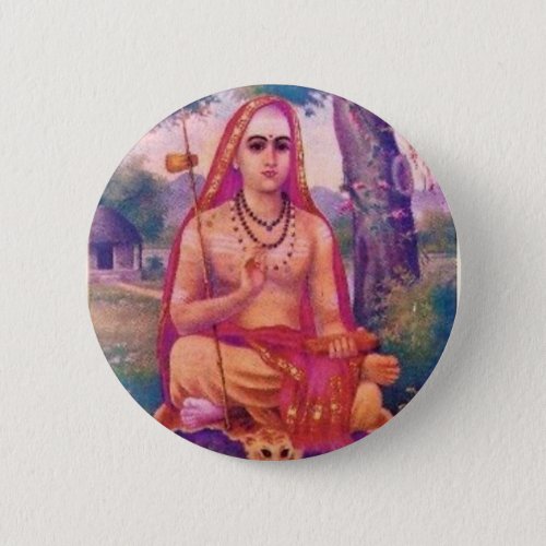 Adi Shankara Pinback Button