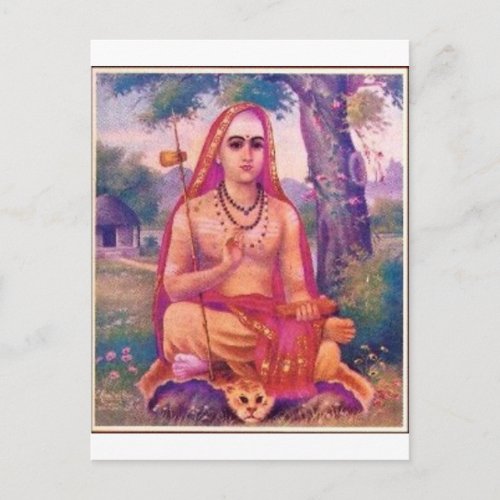 Adi Shankara Postcard