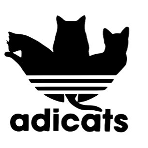 adicats funny running parody cat performance cap