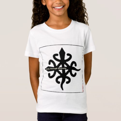 Adinkra African Symbol Unity through Diversity T_Shirt