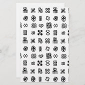Adinkra African Symbols (Front/Back)