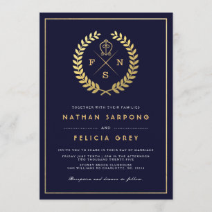 Adinkra Love Symbol   Wedding Invitation