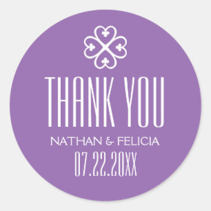 Adinkra Nyame Dua Symbol Lavender Wedding Classic Round Sticker