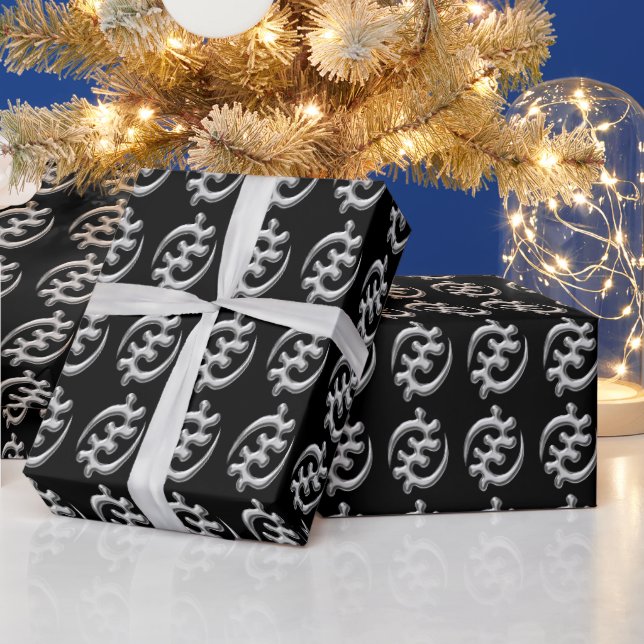 Adinkra Pattern Wrapping Paper (Holidays)