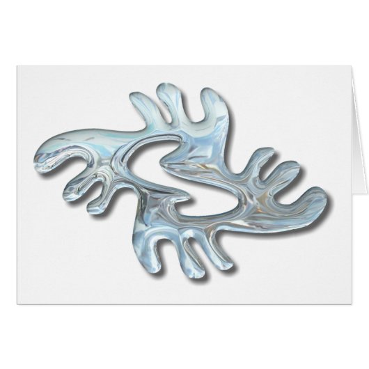 Adinkra-peace-glass Cards (Front Horizontal)