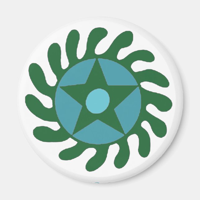 Adinkra Sesa Wo Suban - New Beginnings Magnet (Front)