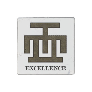 Adinkra Symbol - Excellence Stone Magnet