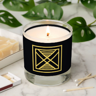 Adinkra Symbol (Fortitude) Scented Candle