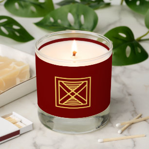 Adinkra Symbol (Fortitude) Scented Candle