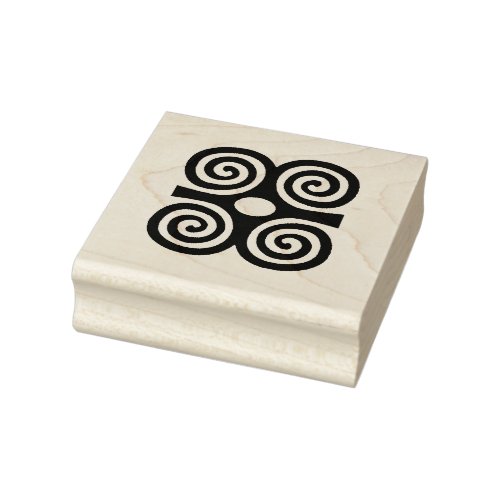 Adinkra Symbol Rubber Stamp