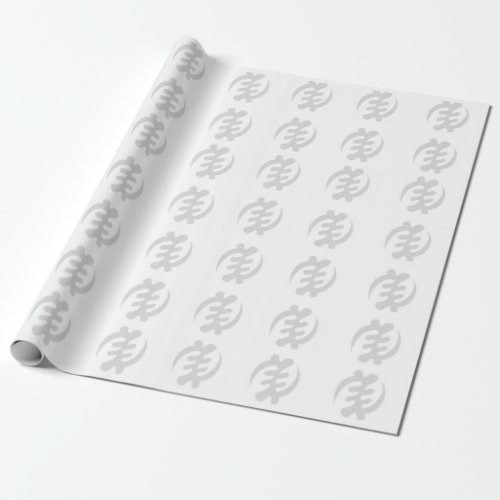 Adinkra symbols wrapping paper_ Gye Nyame Wrapping Paper
