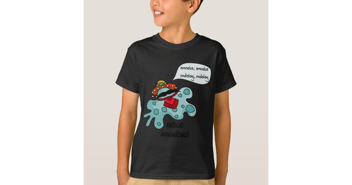 Adios Amoebas T-Shirt | Zazzle