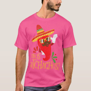 Adios Bitchachos Cinco De Mayo Mexican Chili Peppe T-Shirt