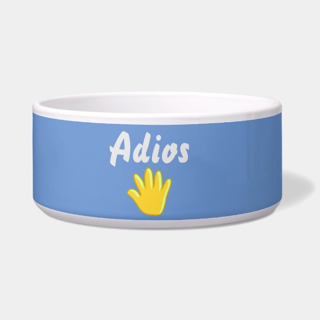 Adios                        bowl (Front)