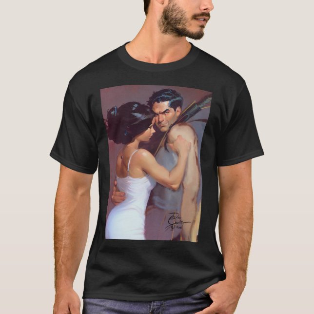 Adios my friend by Don Castillo Artist on FB T-Shirt (Front)