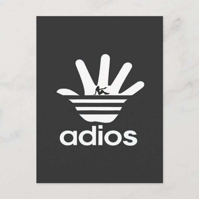 adios postcard (Front)