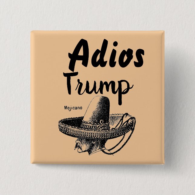Adios Trump Button (Front)