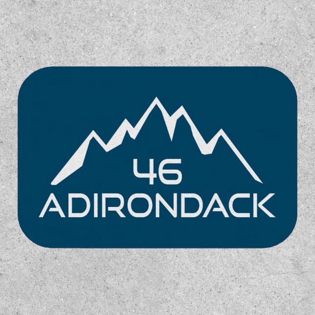 Adirondack 46 Mountains Patch (Front)