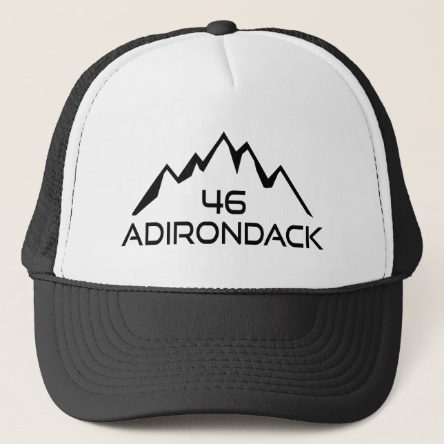 Adirondack 46 Mountains Trucker Hat (Front)