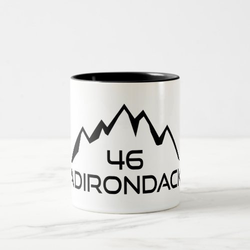 Adirondack 46 Mountains Two_Tone Coffee Mug