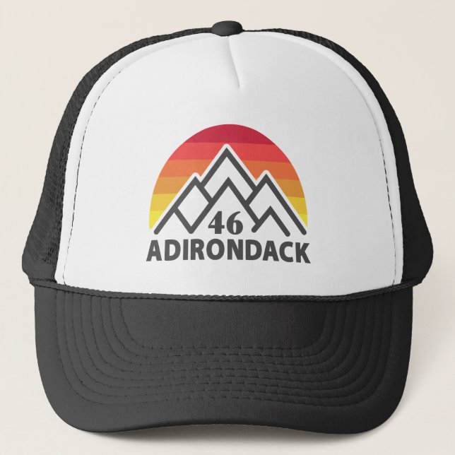 Adirondack 46 Rainbow Trucker Hat (Front)