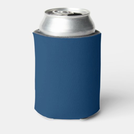 Adirondack Beach Chairs Dark Blue Wedding Can Cooler Zazzle