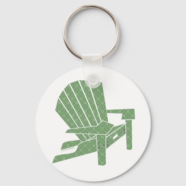 Adirondack Chair Keychain (Front)