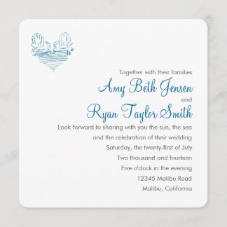 Adirondack Chair Wedding Invitation