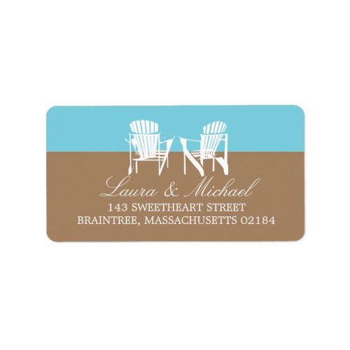 Adirondack Chairs  Address Label