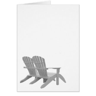 Adirondack Chairs Cards