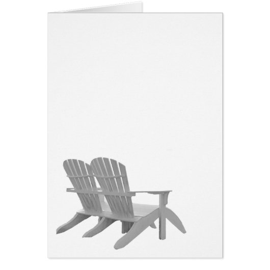 Adirondack Chairs Cards (Front)