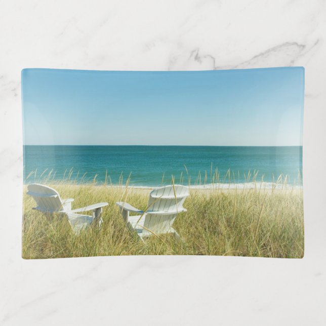 Adirondack Chairs in the Dunes Trinket Tray (Front)