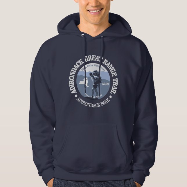 Adirondack Great Range Trail (BG) Hoodie (Front)
